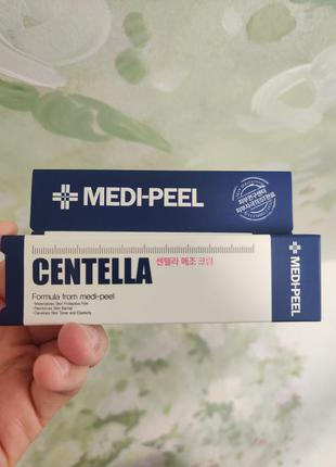 Успокаивающий крем с экстрактом центеллы medi peel centella mezzo cream, 30 мл2 фото