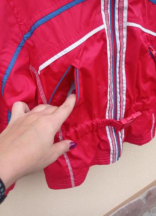 Куртка парка ветровка лыжная зимняя для девочки4 фото