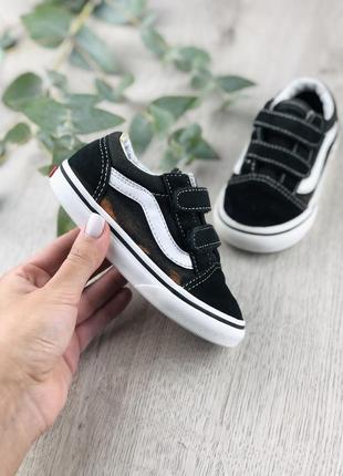 Кеды на липучках vans