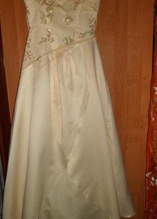 Платье свадебное , бальное, выпускное, вечернее1 фото