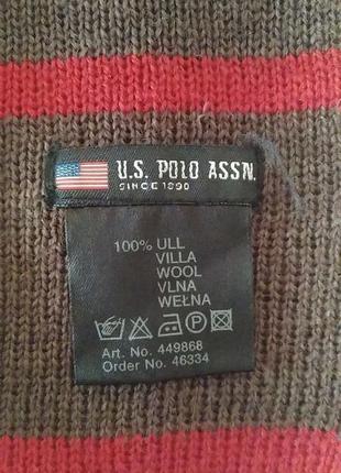 Шарф u.s polo assn.