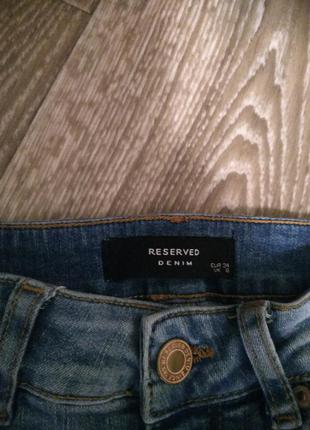 Джинсы фирмы reserved denim3 фото