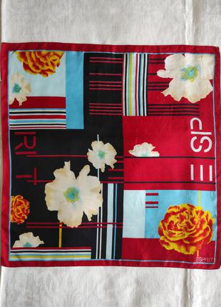 Шовкова хустинка esprit, 44*45 см.