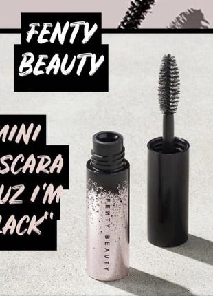 Fenty beauty | міні туш для вій “cuz i'm black", 6ml1 фото