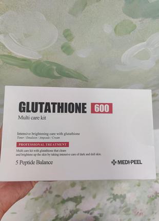 Набор осветляющий medi peel glutathione 600 multi care kit2 фото