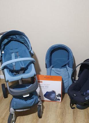 Коляска stokke xplory 3в12 фото