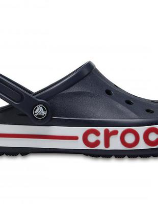 Кроксы сабо crocs bayaband clog navy темно синие3 фото