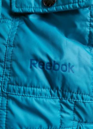 Блакитна куртка розмір хс reebok оригінал4 фото