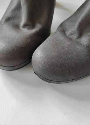 Туфли ботинки ботильоны gino ventori фирменные серые на каблуке осенние сапожки казаки демисезонные туфельки10 фото