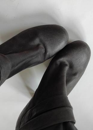 Туфли ботинки ботильоны gino ventori фирменные серые на каблуке осенние сапожки казаки демисезонные туфельки6 фото