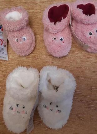 Пинетки, топики, зимние носки