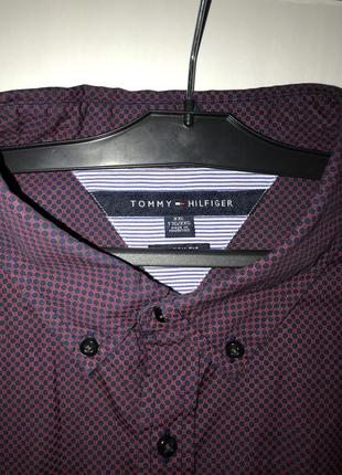 Брендовая рубашка tommy hilfiger р xxl 50-522 фото