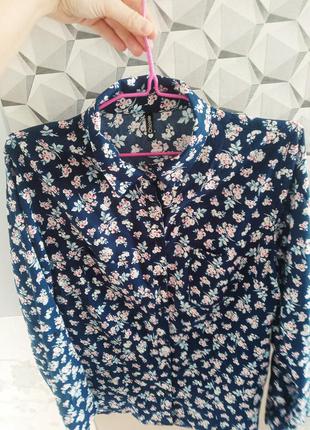 Рубашка в цветочек