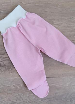 Байкові повзунки  для новонароджених теплі штанці для немовлят1 фото