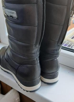 Сапоги, зима, кожа 37 размер