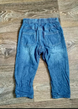 Теплі джинси на хб підкладці 12-182 фото