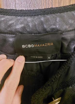 Кожаная куртка bcbg7 фото