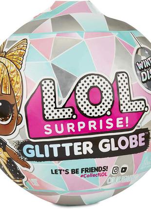 L. o.l. surprise! лялька лол блискуча серія зимова дискотека 100% оригінал winter disco glitter globe mga1 фото