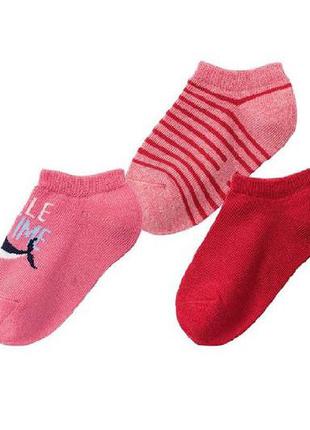 Комплект шкарпеток на дівчинку 2-4, 4-6 років, lupilu