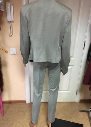 Пиджак серый меланжевый, брендовый италия coconuda3 фото