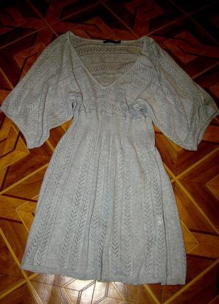 Удлиненная вязаная жилетка безрукавка оверсайз new look р.р.l,xl,xxl 8