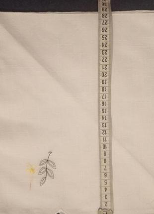 Набор платочков белый платочек натуральный