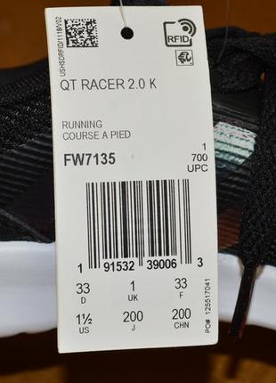 Беговые кроссовки adidas qt racer 2.0. оригинал.10 фото