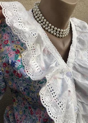 Винтаж,ретро стиль,блуза с кружевом,цветочный принт,9 фото