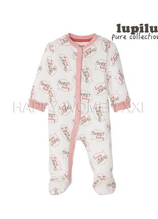 9-12 місяців чоловічок трикотажний комбінезон для сну ромпер спальний боді сліп піжама закриті ніжки