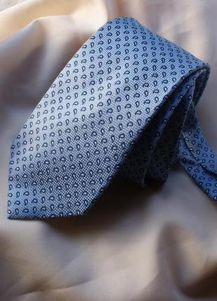 Брендовий галстук шовк краватка шелк від tierack london 🔥 ідея подарунку1 фото