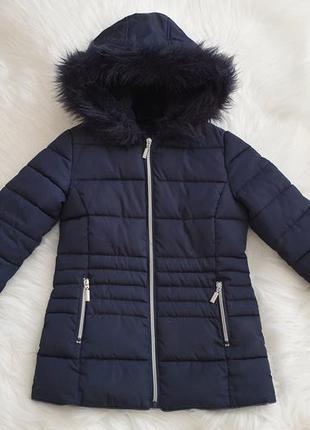 Куртка пальто для девочки холодная осень зима1 фото