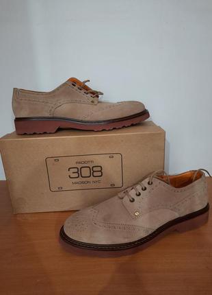 Туфлі-оксфорди paciotti 308 madison nyc