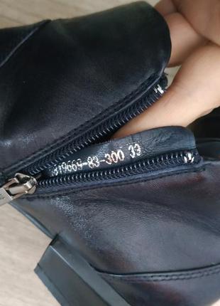 Шкіряні черевики р. 39 7