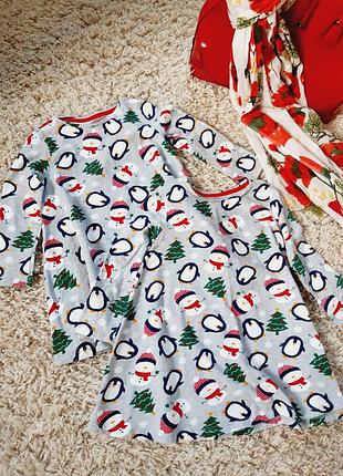Новорічні бавовняні сукні для дівчат 3-4 роки ,f&f