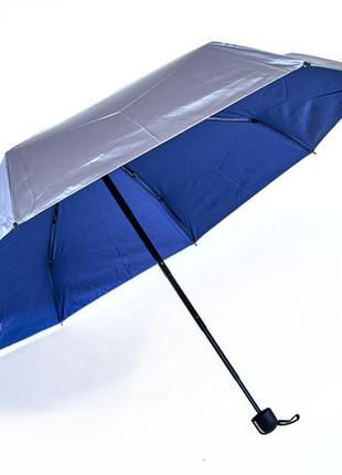 Складаний міні-парасольку з сріблястим куполом1 фото