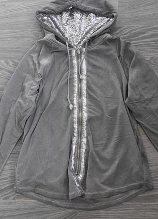 Котонова кофта, худі; італія; xl/xxl