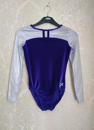 Фіолетовий купальник для танців/гімнастики,трико, купальник для гімнастики