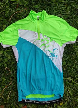 Жіноча велофутболка, веломайка, джерсі nakamura