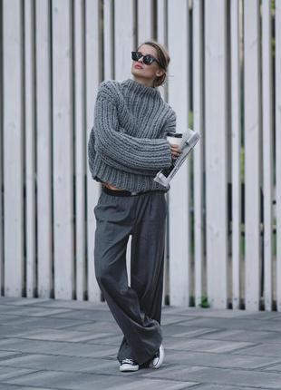 Стильний светр оверсайз 2