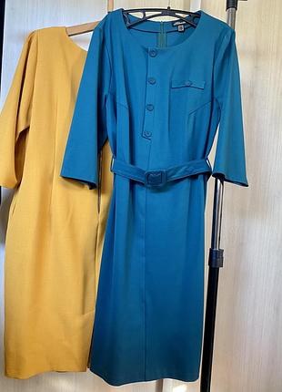 Елегантне плаття міді з поясом