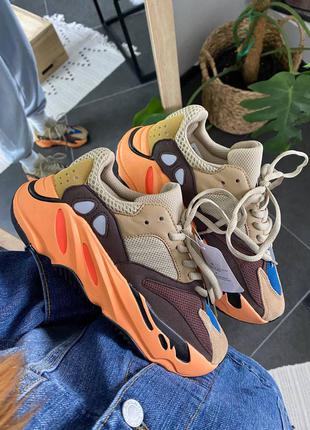 🧡🌺adidas yeezy boost 700 sun🌺🧡жіночі демісезонні кросівки адідас ізі буст 700, кросівки адідас ізі 700