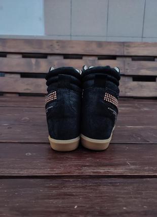 Сникеры кроссовки richmond италия текстиль кожа