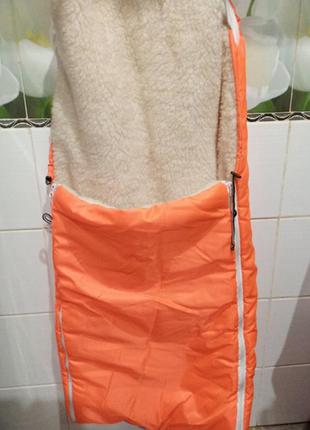 Конверт зимний в санки или коляску