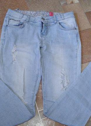 Чудові рвані джинси skinny3 фото