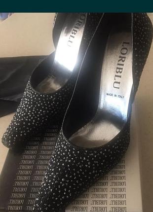 Нарядні туфлі стрази loriblu італія оригінал