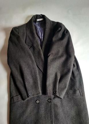 Шерстяное пальто