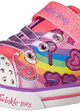 Світяться кеди skechers освітленої twinkle, блимають. оригінал.