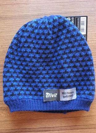 Продам новую детскую утепленную шапку crivit