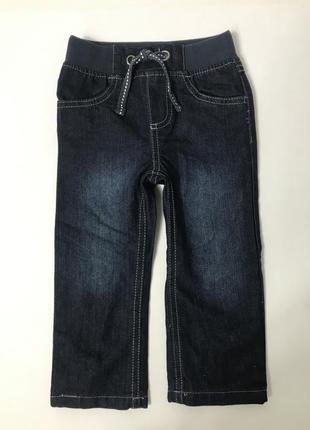 Джинсы на мальчика lupilu утеплённые джинсы для деток