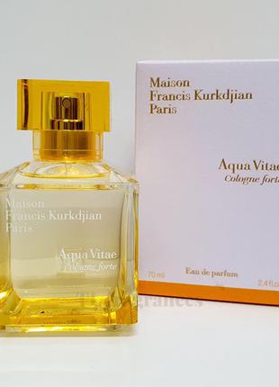 Aqua vitae cologne forte maison francis kurkdjian новинка 2021